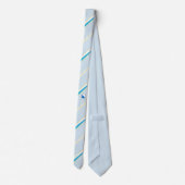 vlag van Zurich strees Stropdas (Achterkant)