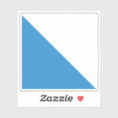 Vlag van Zürich (Zürich) Sticker (Vel)