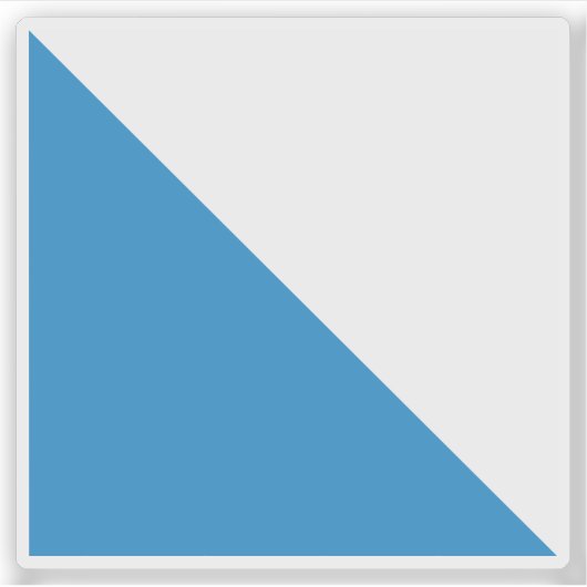 Vlag van Zürich (Zürich) Sticker (Voorkant)