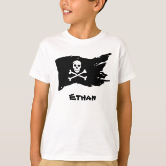 Vlag van Zwarte Piraat T-shirt