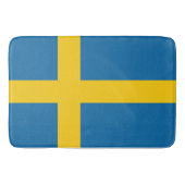 Vlag van Zweden Badmat (Voorkant)