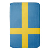 Vlag van Zweden Badmat (Voorkant Verticaal)