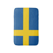 Vlag van Zweden Badmat (Voorkant Verticaal)