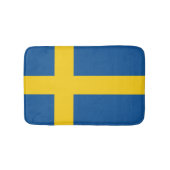 Vlag van Zweden Badmat (Voorkant)