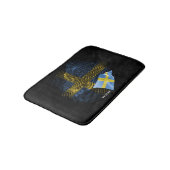 Vlag van Zweden Badmat (Gekanteld)