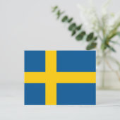 Vlag van Zweden Briefkaart (Staand voorkant)