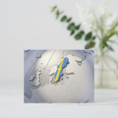 Vlag van Zweden Briefkaart (Staand voorkant)