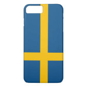 Vlag van Zweden Case-Mate iPhone Case (Achterkant)