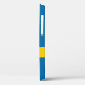 Vlag van Zweden Case-Mate iPhone Case (Achterkant / Links)