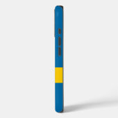 Vlag van Zweden Case-Mate iPhone Case (Achterkant / Links)