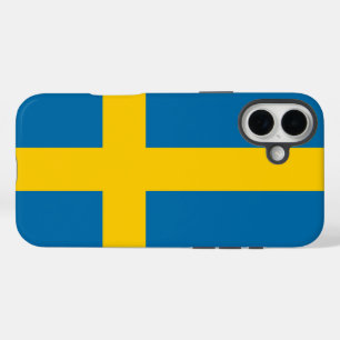 Vlag van Zweden iPhone 16 Plus Hoesje