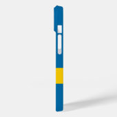 Vlag van Zweden Case-Mate iPhone Case (Achterkant / Links)
