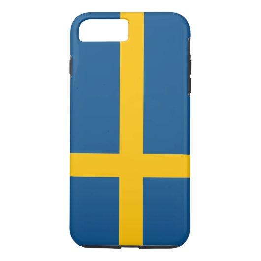 Vlag van Zweden Case-Mate iPhone Case (Achterkant)