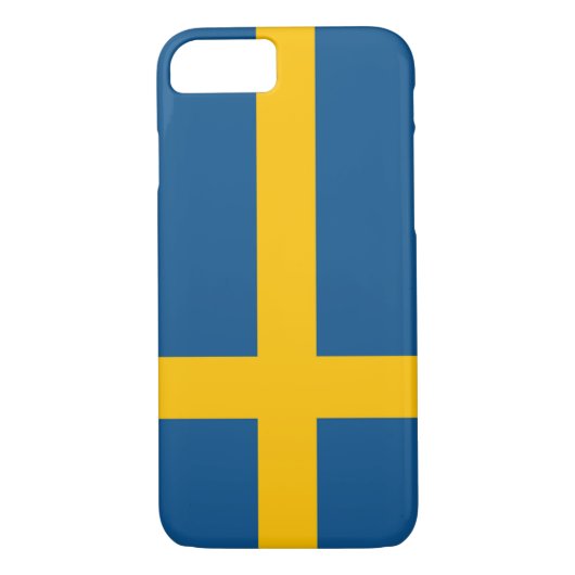 Vlag van Zweden Case-Mate iPhone Case (Achterkant)