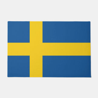 Vlag van Zweden Deurmat