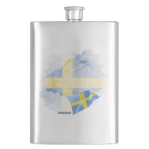 Vlag van Zweden Flacon