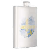 Vlag van Zweden Flacon (Rechts)