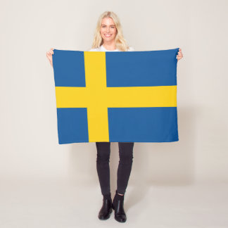 Vlag van Zweden Fleece Deken