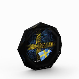 Vlag van Zweden Fotoblokken