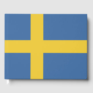 Vlag van Zweden Gastenboek