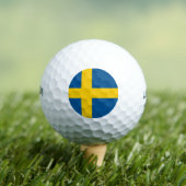 Vlag van Zweden Golfballen (Insitu Shirt)