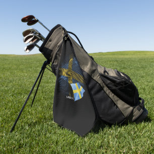 Vlag van Zweden Golfhanddoek