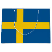 Vlag van Zweden Groot Cadeauzakje (Voorkant)