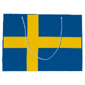 Vlag van Zweden Groot Cadeauzakje (Achterkant)