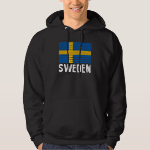Vlag van Zweden Hoodie