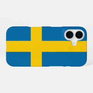Vlag van Zweden iPhone 16 Hoesje
