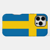 Vlag van Zweden iPhone Hoesje (Achterkant horizontaal)