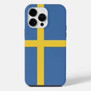 Vlag van Zweden iPhone 14 Pro Max Hoesje