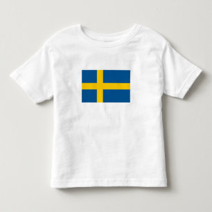 Vlag van Zweden Kinder Shirts