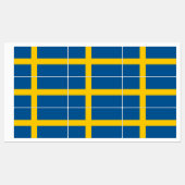 Vlag van Zweden Labels (Vel)