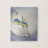 Vlag van Zweden Legpuzzel (Verticaal)