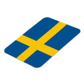 Vlag van Zweden Magneet (Linkerzijde)