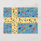 Vlag van Zweden met het briefkaart van (Voorkant)