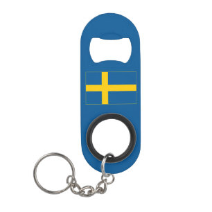 Vlag van Zweden Mini Flessenopener