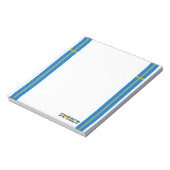Vlag van Zweden Notitieblok (Linkerzijde)