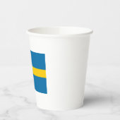 Vlag van Zweden Papieren Bekers (Links)