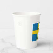Vlag van Zweden Papieren Bekers (Rechts)