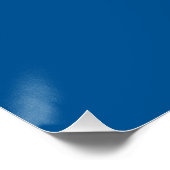 Vlag van Zweden Perfect Poster (Hoek)