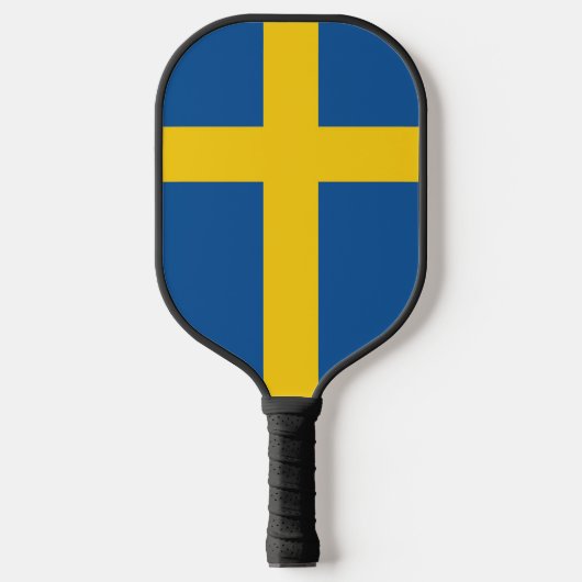 Vlag van Zweden Pickleball Paddle (Voorkant)