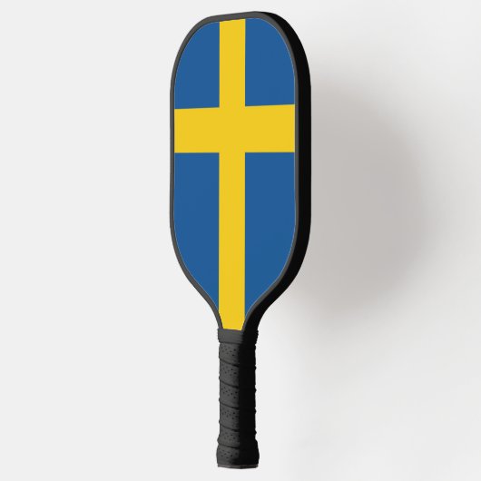 Vlag van Zweden Pickleball Paddle (Links)