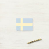 Vlag van Zweden Post-it® Notes (Op bureau)