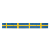 Vlag van Zweden Satijnen Lint (Voorkant)