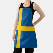 Vlag van Zweden Schort (Insitu)