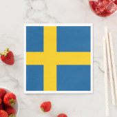 Vlag van Zweden Servet (Insitu)