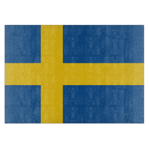 Vlag van Zweden Snijplank
