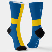Vlag van Zweden Sokken (Gebogen)